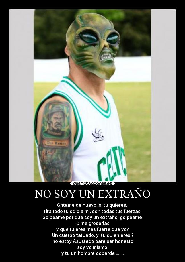 NO SOY UN EXTRAÑO - 