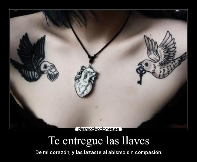 Te entregue las llaves - 