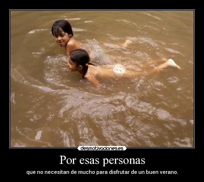 Por esas personas - 