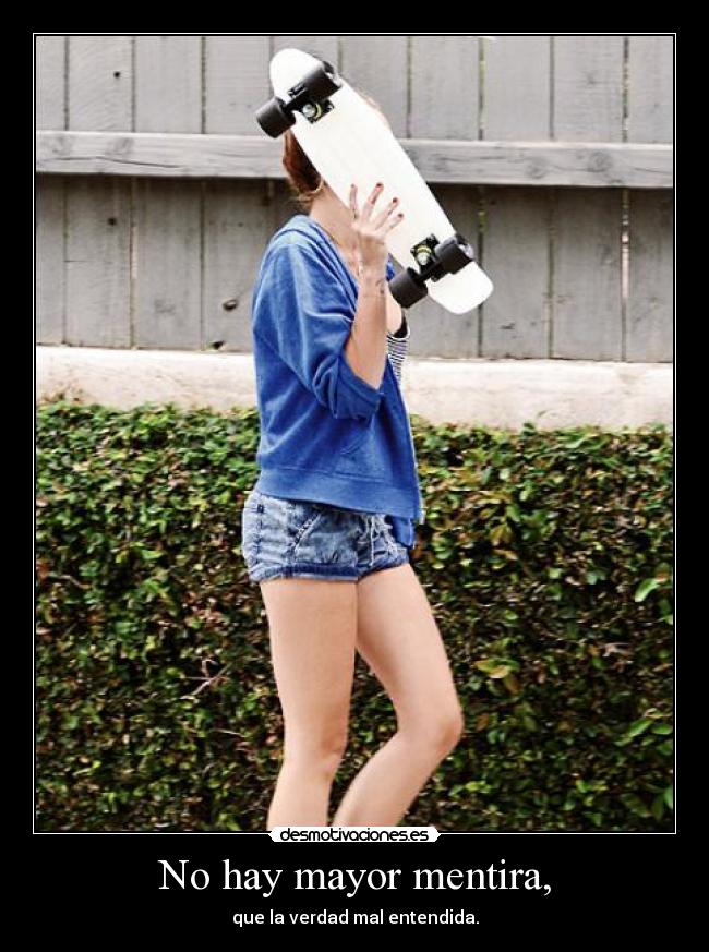 No hay mayor mentira, - 