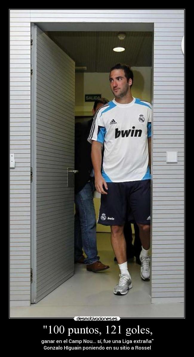 100 puntos, 121 goles, - 