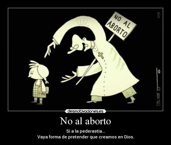 No al aborto -