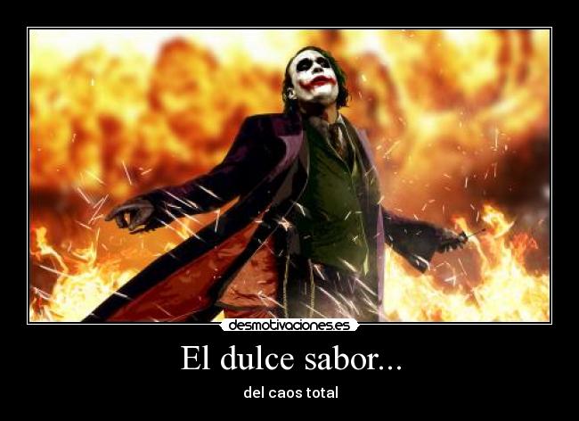 El dulce sabor... - 