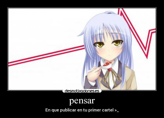 carteles anime angel beast desmotivaciones