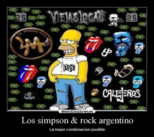 Los simpson & rock argentino - 