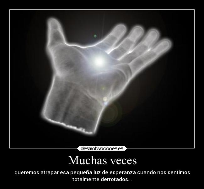 Muchas veces -