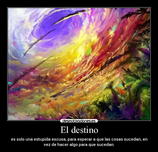 El destino -