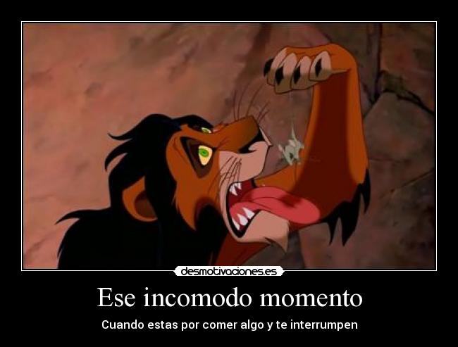 Ese incomodo momento - 