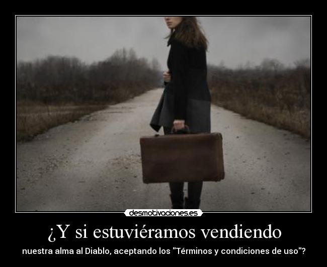 ¿Y si estuviéramos vendiendo - 