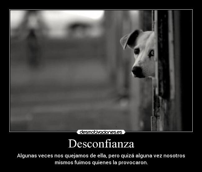 Desconfianza -