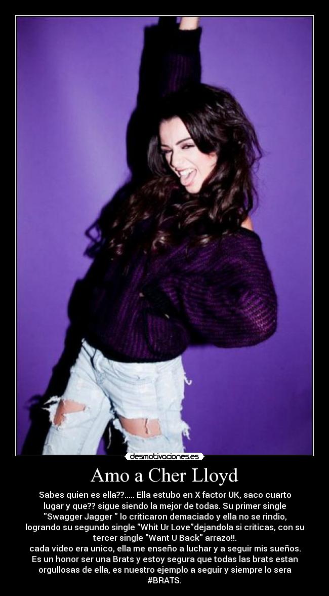 Amo a Cher Lloyd -