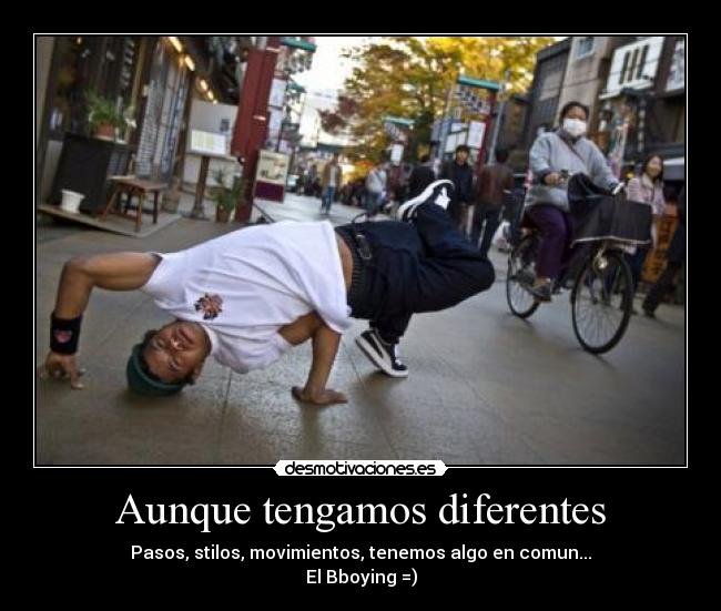 Aunque tengamos diferentes - 