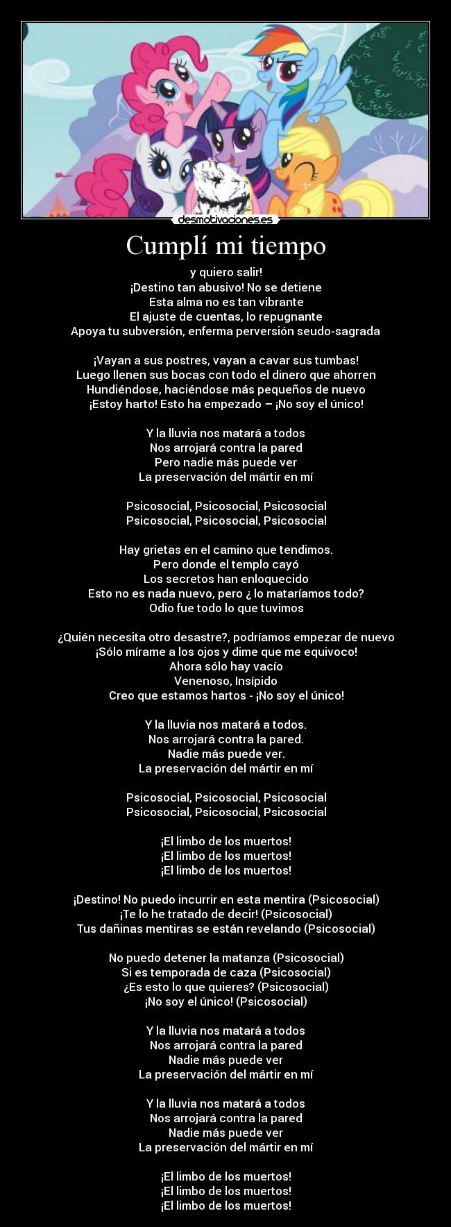 carteles alienado poni gayada maxima que chanquete libere tirania del complot pepero nauseas desmotivaciones