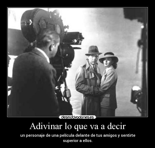 Adivinar lo que va a decir - 