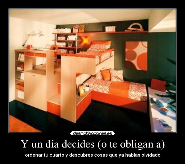 carteles cuarto ordenar cosas desmotivaciones