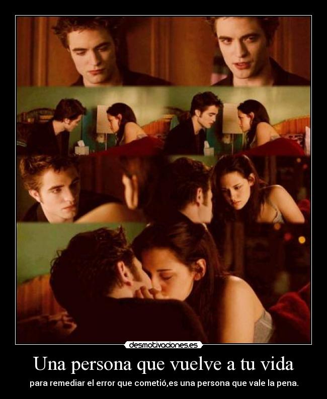 Una persona que vuelve a tu vida - 