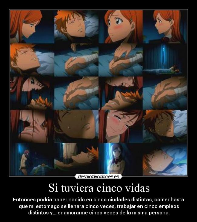 Si tuviera cinco vidas -