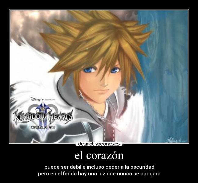 carteles corazon sora corazon luz apagara desmotivaciones