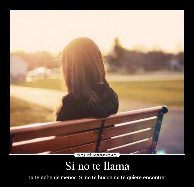 Si no te llama -