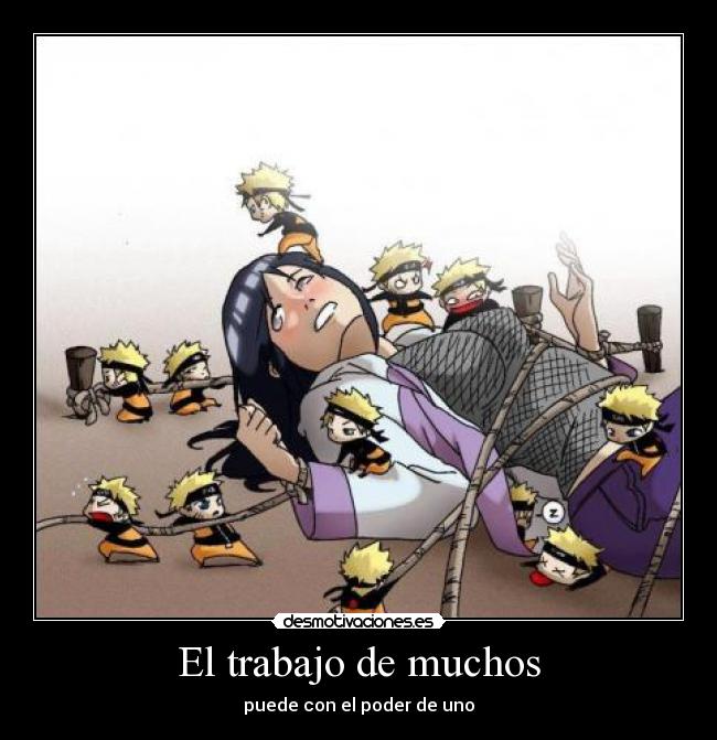 El trabajo de muchos - puede con el poder de uno