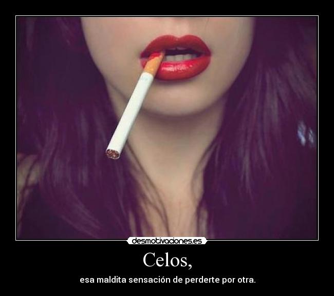 carteles celos celos desmotivaciones