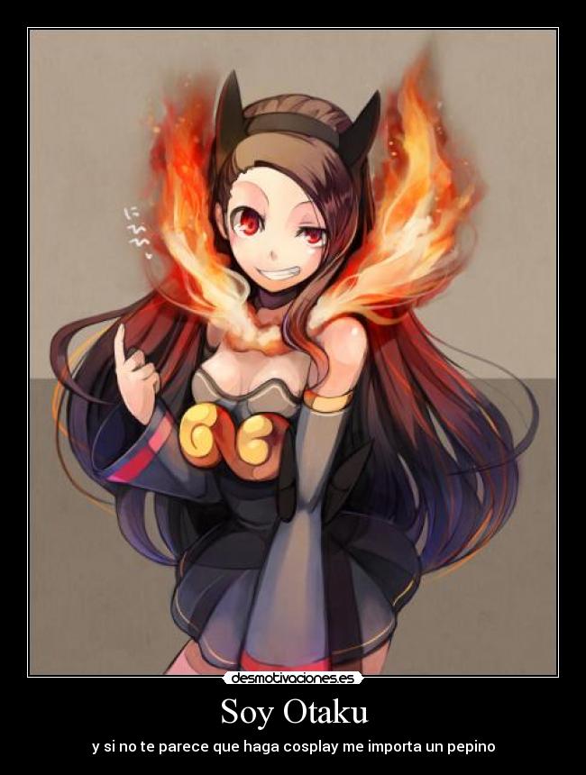Soy Otaku - y si no te parece que haga cosplay me importa un pepino