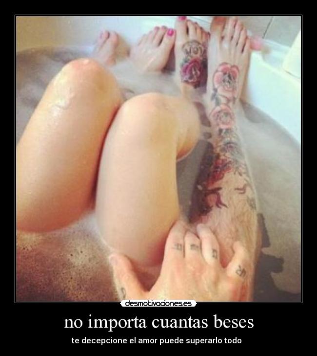 no importa cuantas beses -