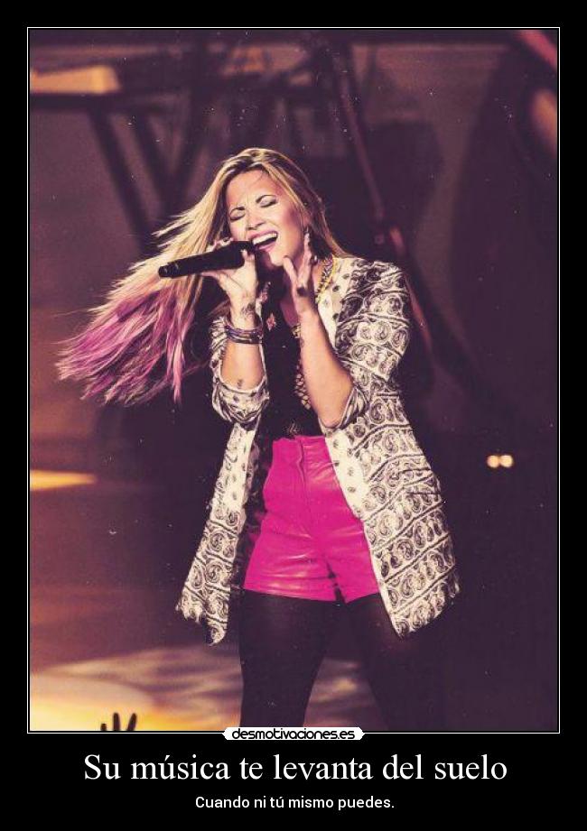Su música te levanta del suelo -