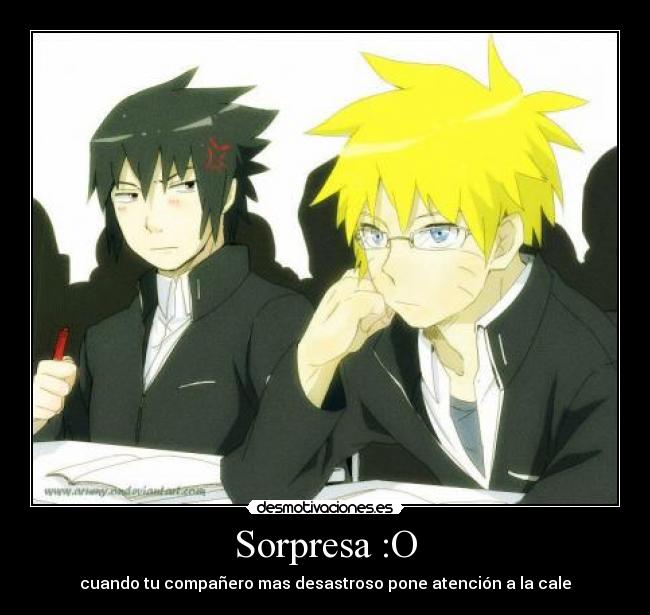 Sorpresa :O - cuando tu compañero mas desastroso pone atención a la cale