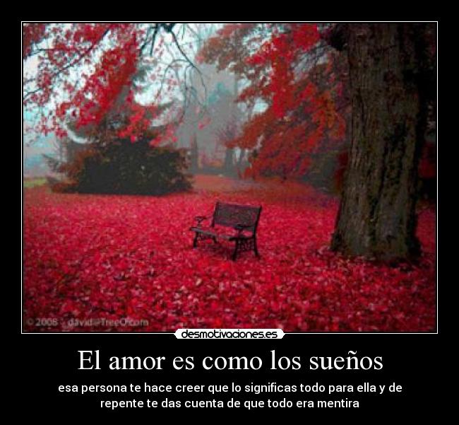 El amor es como los sueños - 