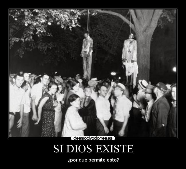 SI DIOS EXISTE -