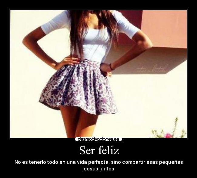 Ser feliz - 