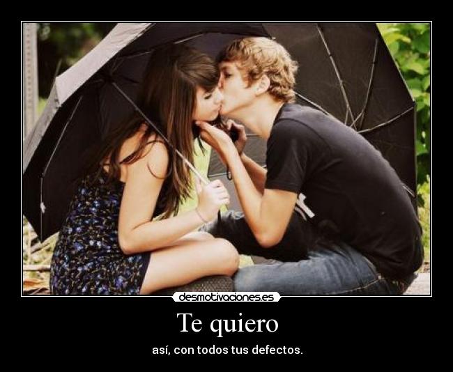 Te quiero -