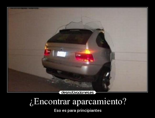 ¿Encontrar aparcamiento? - 