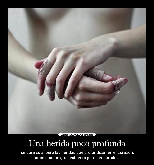 Una herida poco profunda -