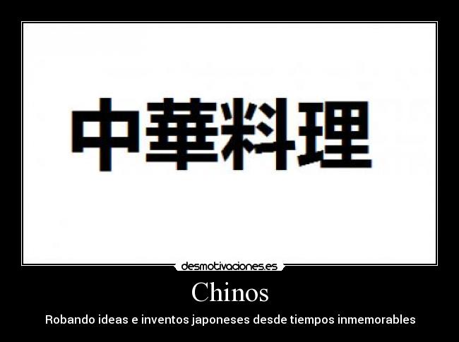 Chinos -