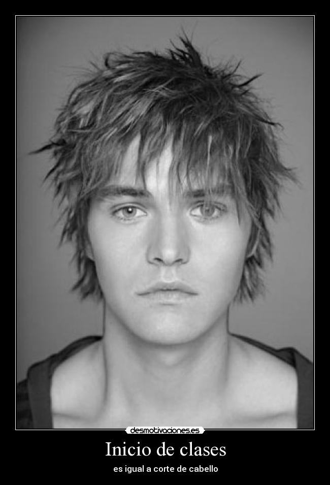 Inicio de clases - es igual a corte de cabello