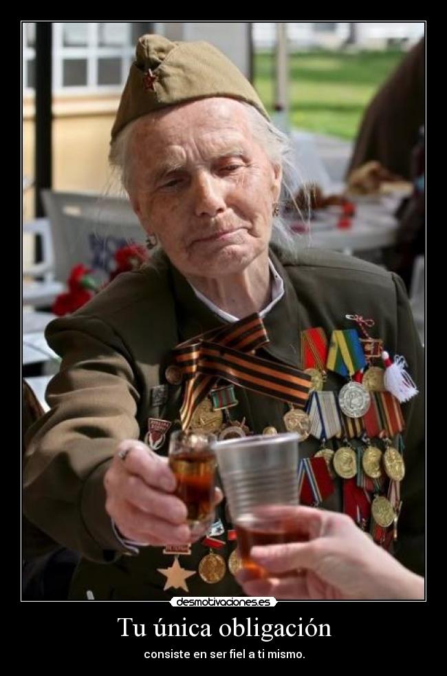 Tu única obligación -