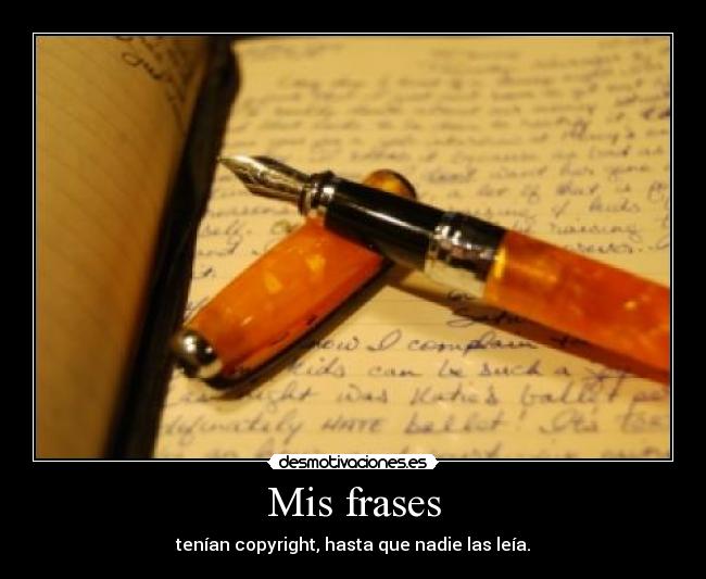 Mis frases - 