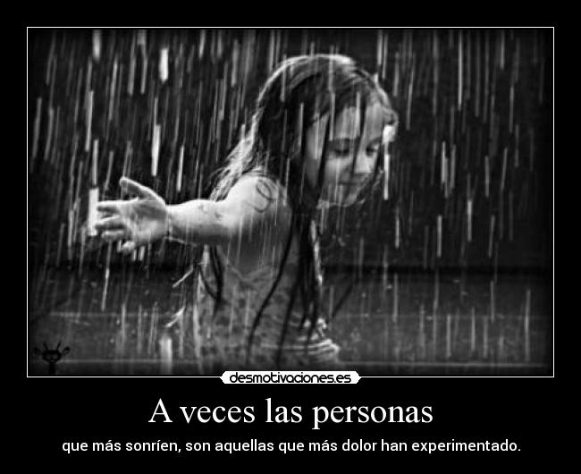 A veces las personas - 