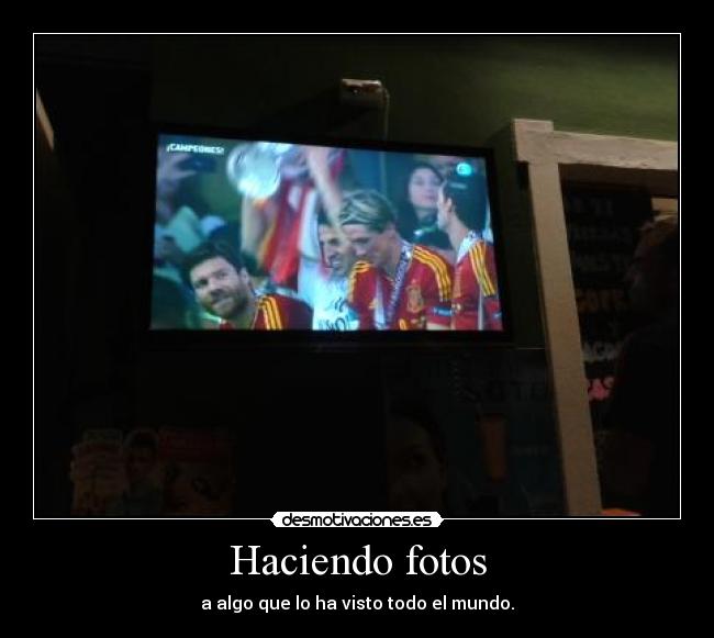 Haciendo fotos - 