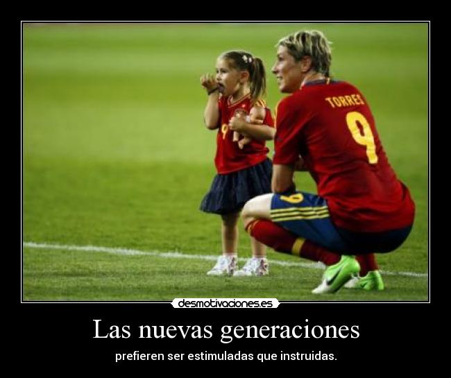 Las nuevas generaciones -