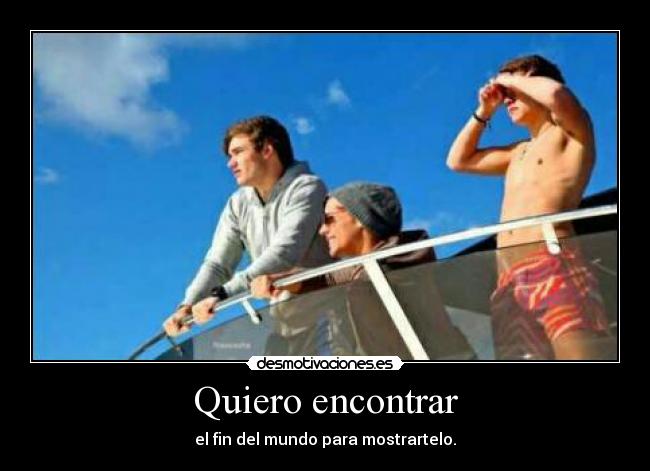 Quiero encontrar - 