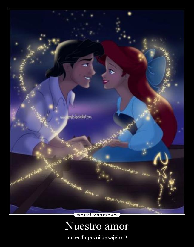 Nuestro amor - no es fugas ni pasajero..!!