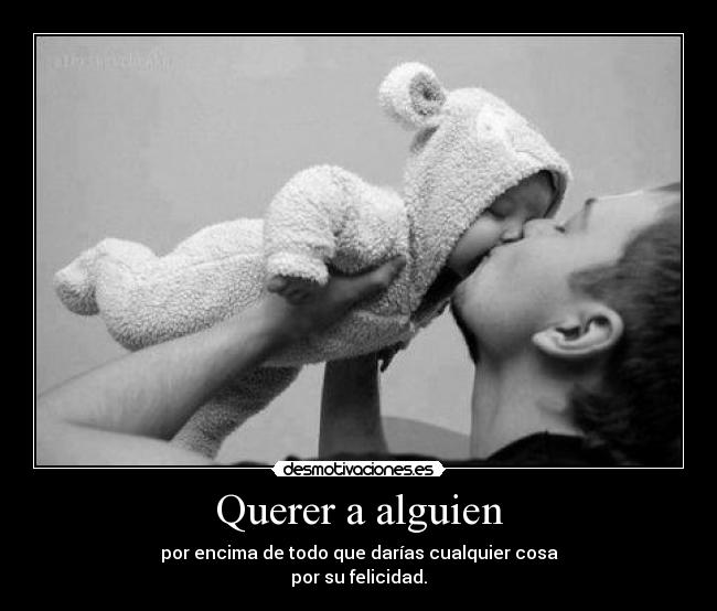 Querer a alguien -