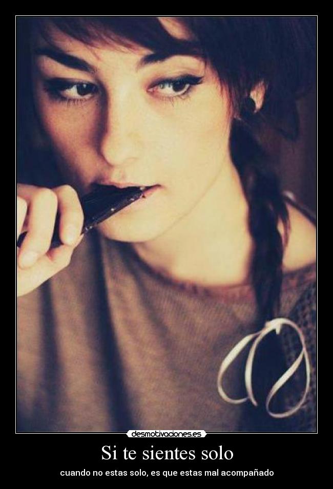 Si te sientes solo - 