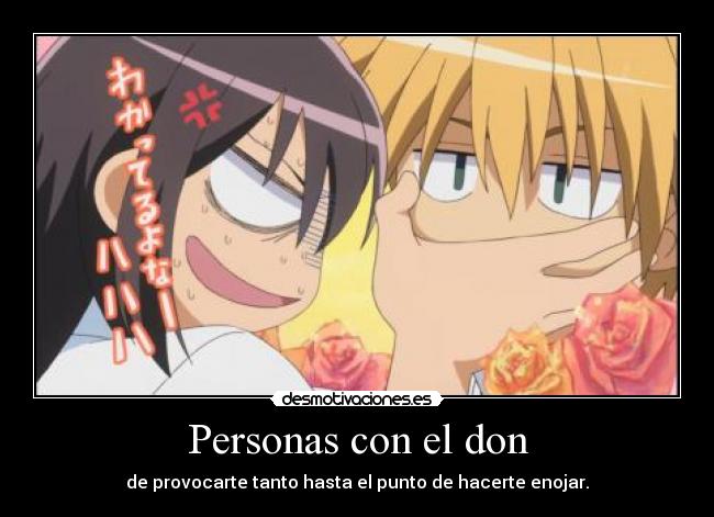 Personas con el don - 