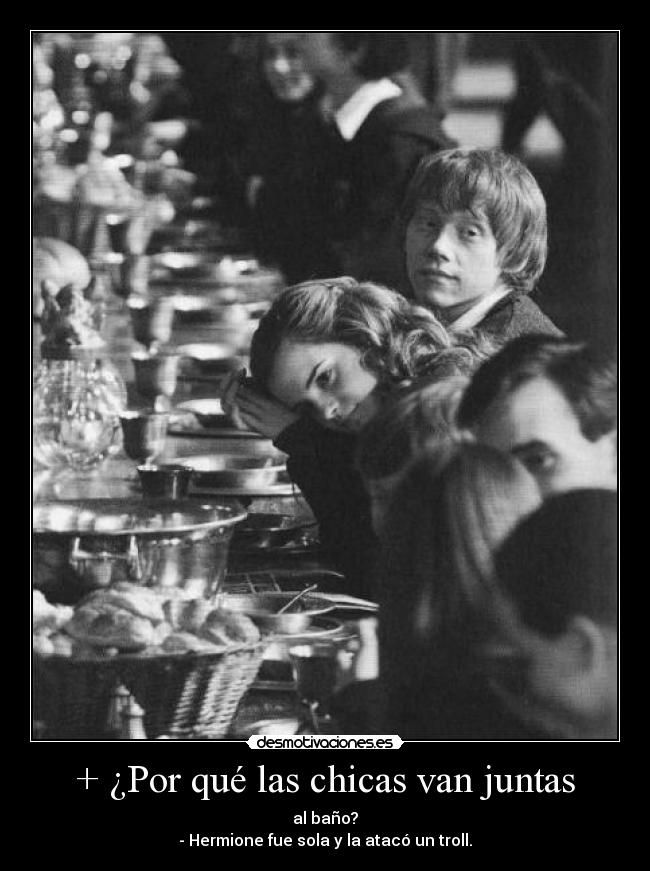 + ¿Por qué las chicas van juntas -