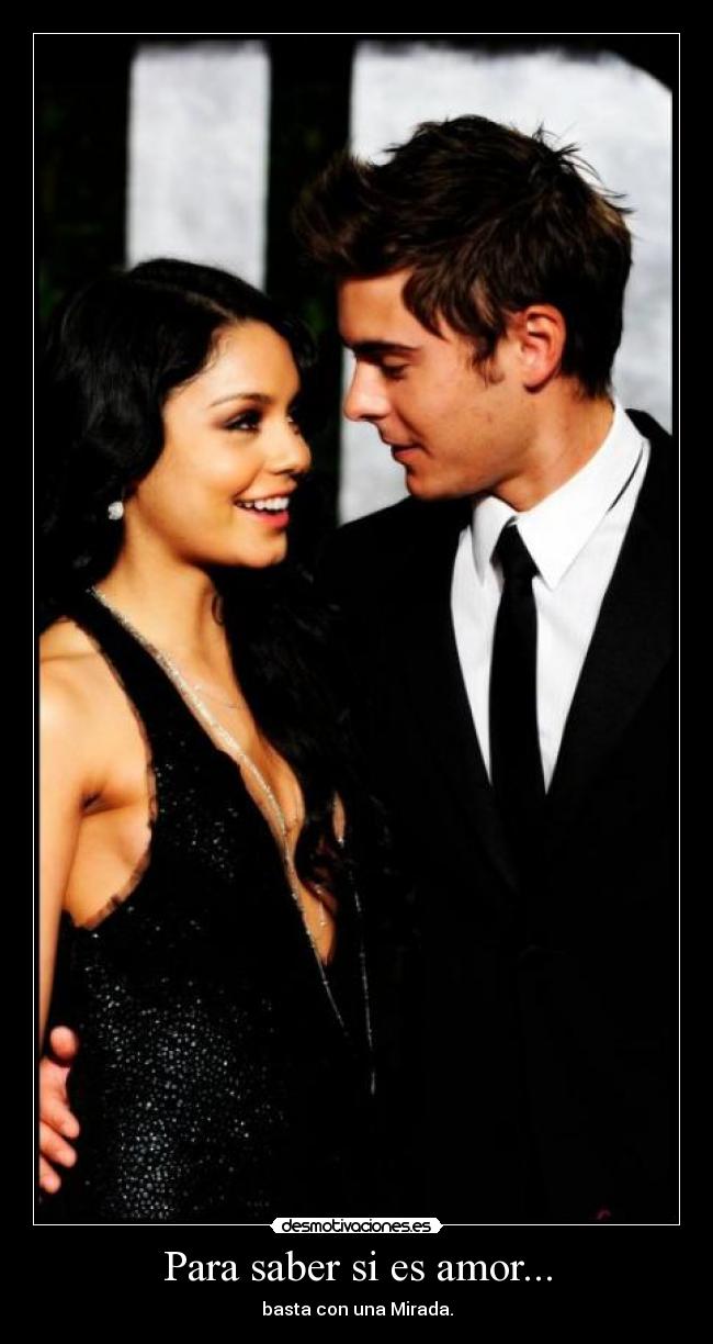 Para saber si es amor... - basta con una Mirada.
