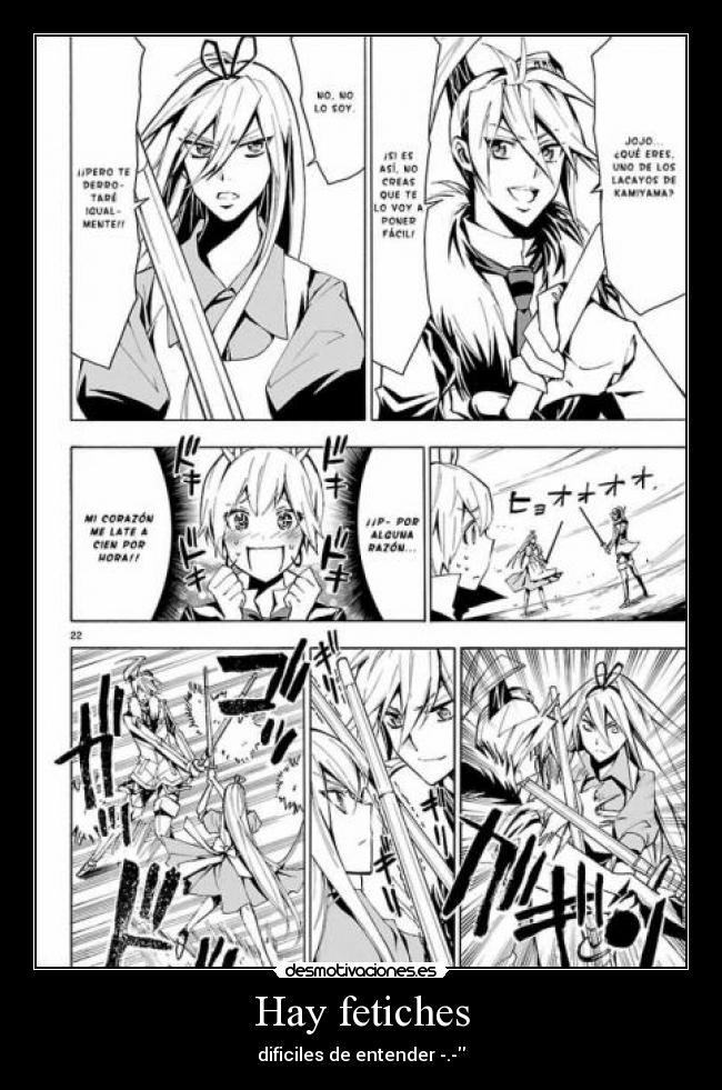 Hay fetiches - dificiles de entender -.-